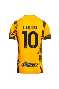Inter Milan Lautaro Martinez #10 Fotballdrakt Tredje Klær 2024-25 Korte ermer